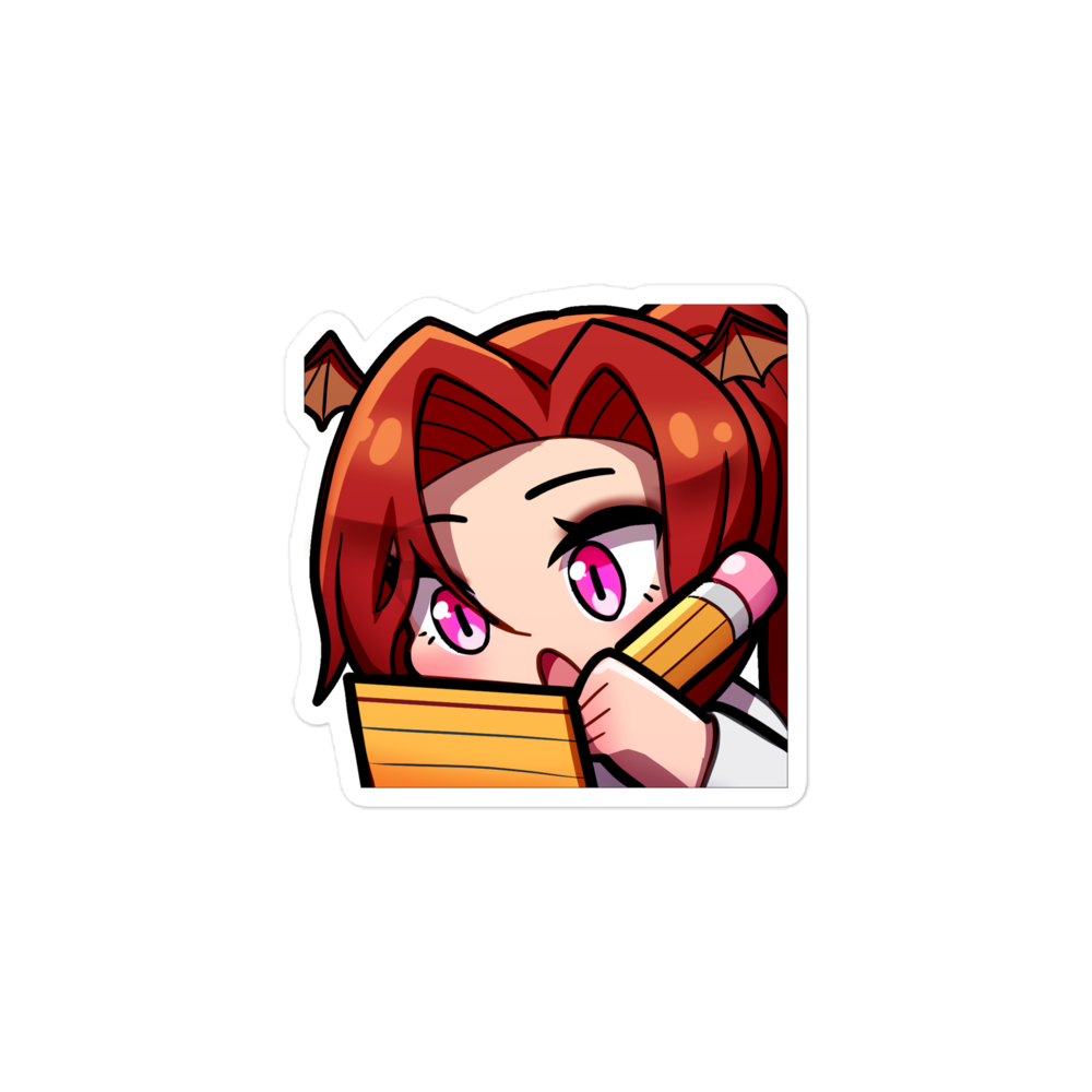 Crumpet Note Sticker – murdercrumpet