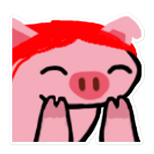 Crump Pig Sticker